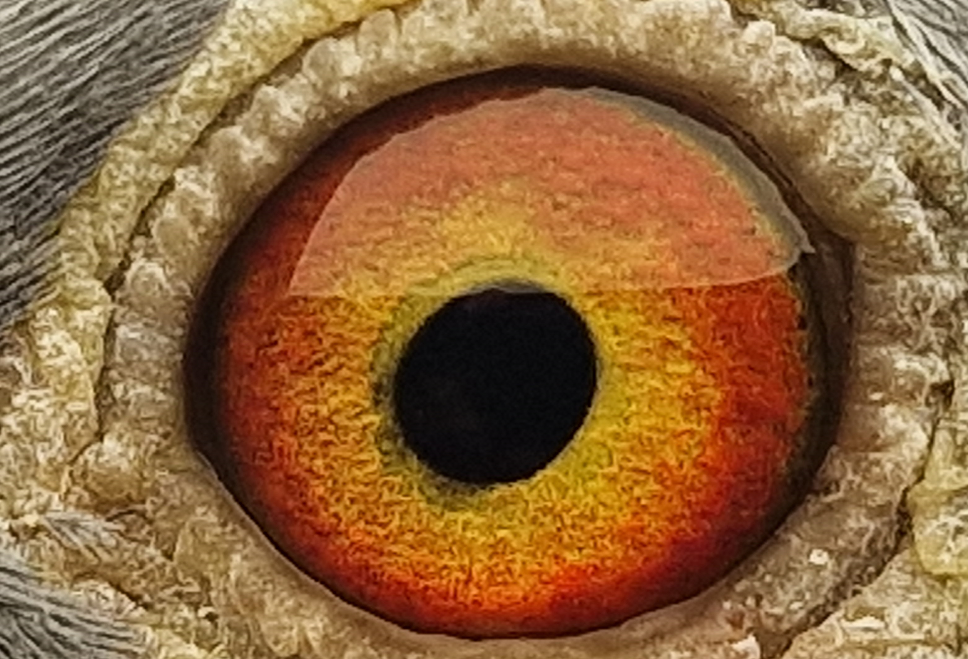 Pigeon eye